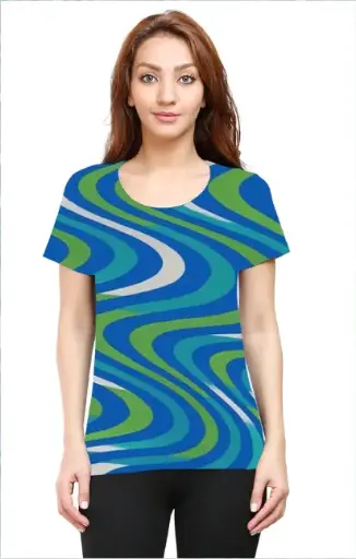 RETRO WAVES TEE